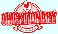 Chicktionary word game: An egg-citing word game! Free Chicktionary download!