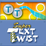 Text Twist word game: Unscramble the letters to make words! 